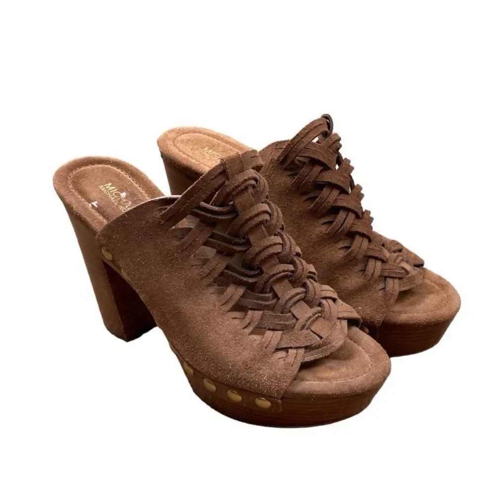 Michael Michael Kors suede Westley mule